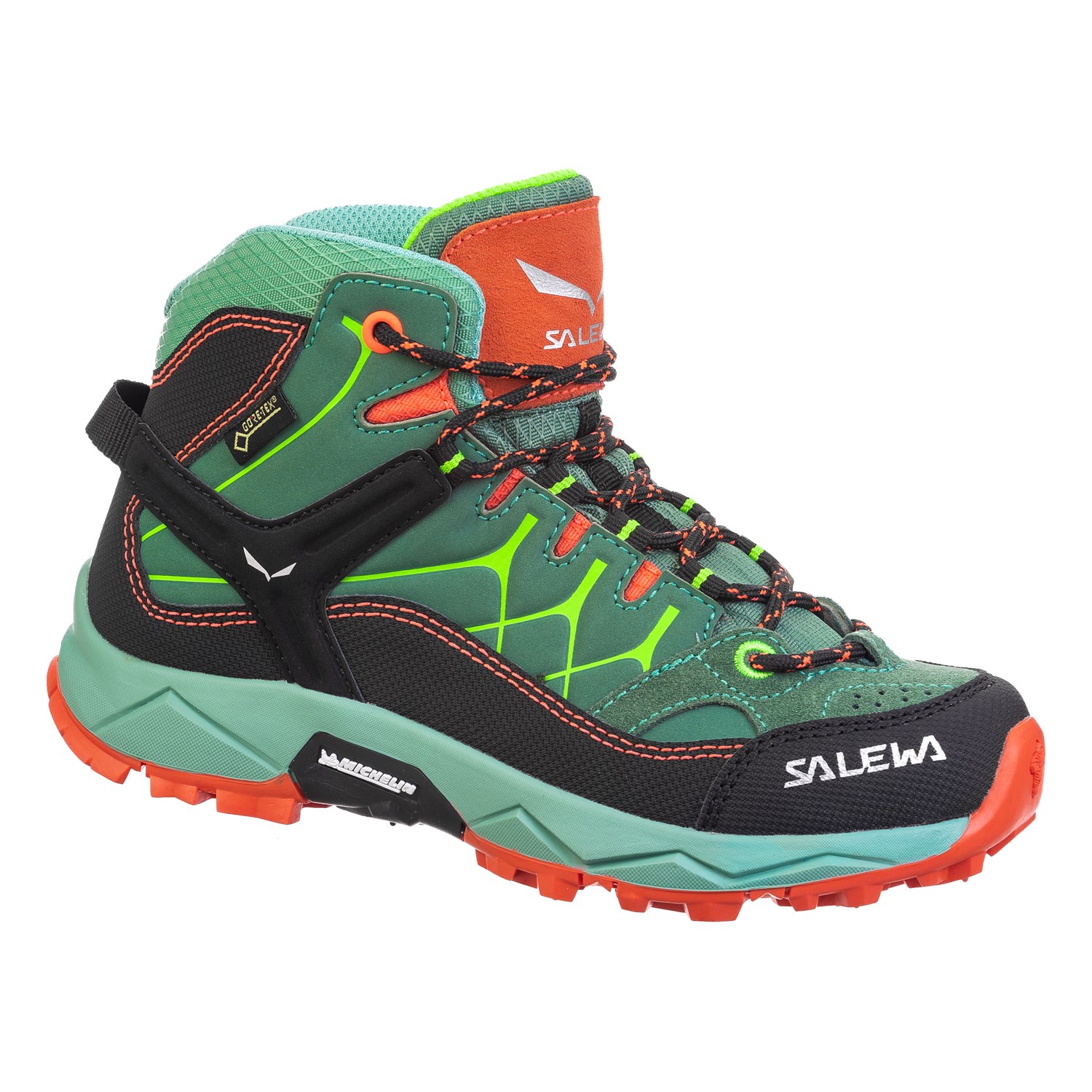 Salewa Alp Trainer Mid GORE-TEX® ορειβατικα παπουτσια παιδικα πρασινο Greece DC5893216